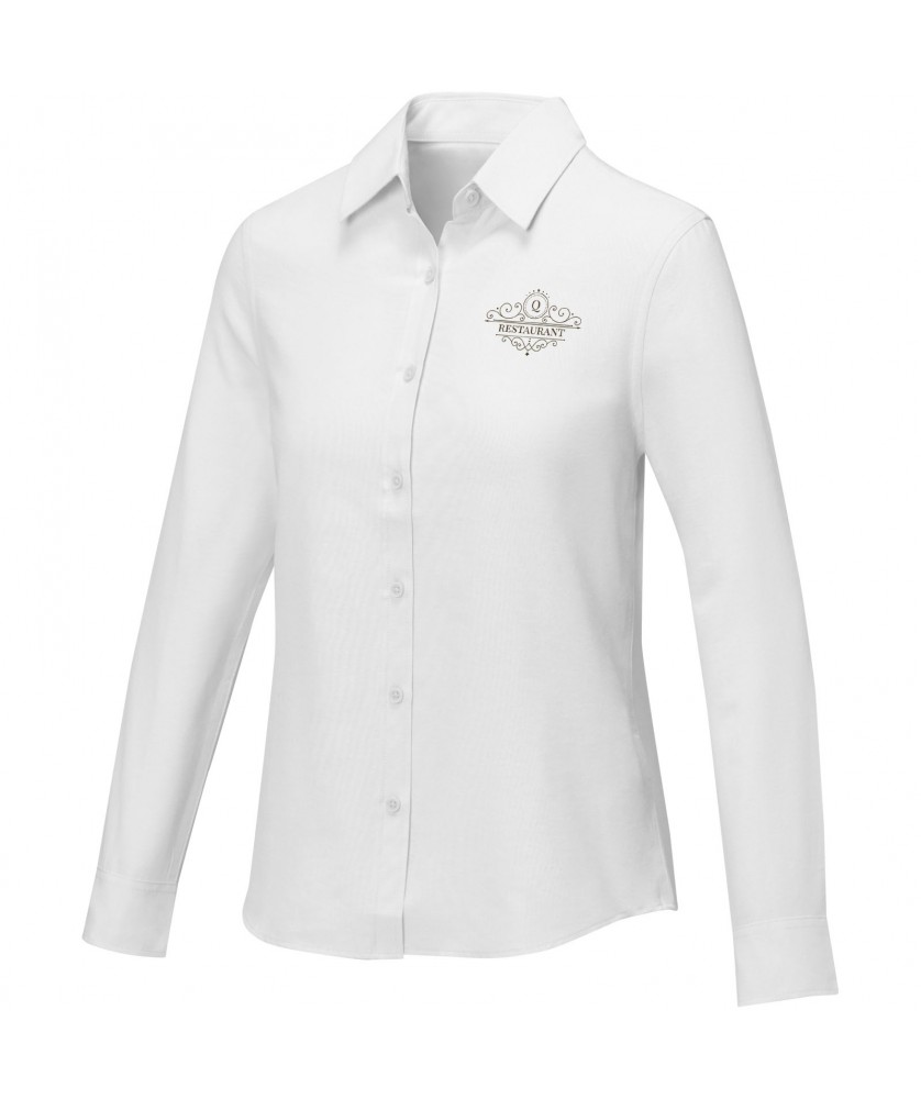 Textiles mode - Chemise à manches longues Pollux pour femme | PRINTECOM