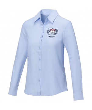 Textiles mode - Chemise à manches longues Pollux pour femme | PRINTECOM