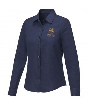 Textiles mode - Chemise à manches longues Pollux pour femme | PRINTECOM