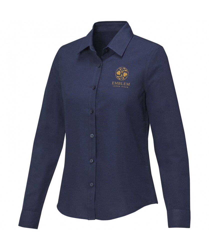Textiles mode - Chemise à manches longues Pollux pour femme | PRINTECOM