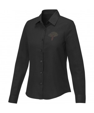 Textiles mode - Chemise à manches longues Pollux pour femme | PRINTECOM
