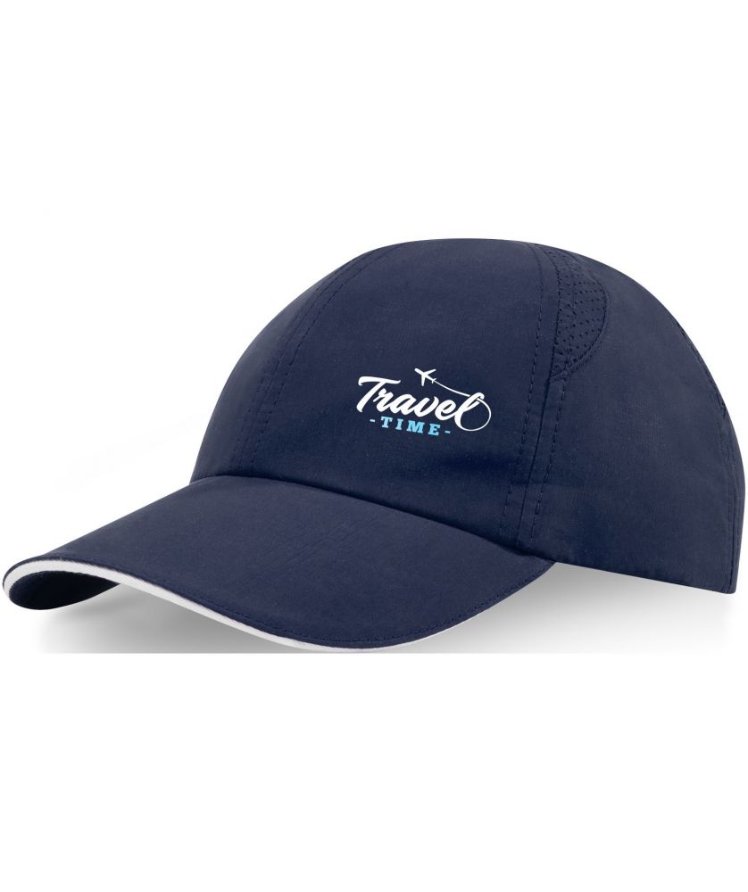 Casquette sandwich personnalisée 6 panneaux recyclée GRS Morion Casquettes et Bonnets publicitaire
