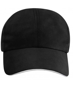 Casquettes et Bonnets - Casquette sandwich 6 panneaux Morion GRS recyclée ajustable | PRINTECOM