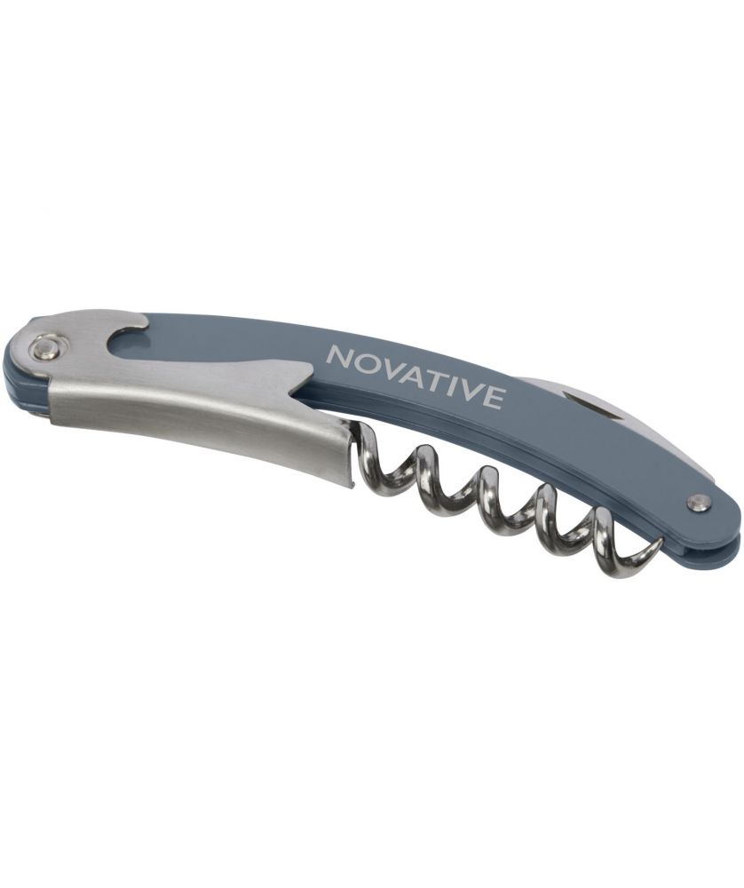 Couteau sommelier en inox personnalisé Nordkapp Accessoires pour Vin et Spiritueux publicitaire
