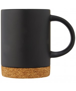 Gobelets et mugs - Tasse Neiva de 425 ml en céramique avec base en liège | PRINTECOM