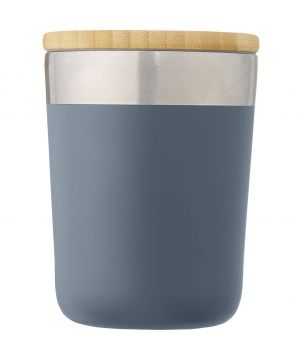 Gobelet isotherme personnalisé inox bambou 330 ml Lagan Mugs isothermes publicitaire