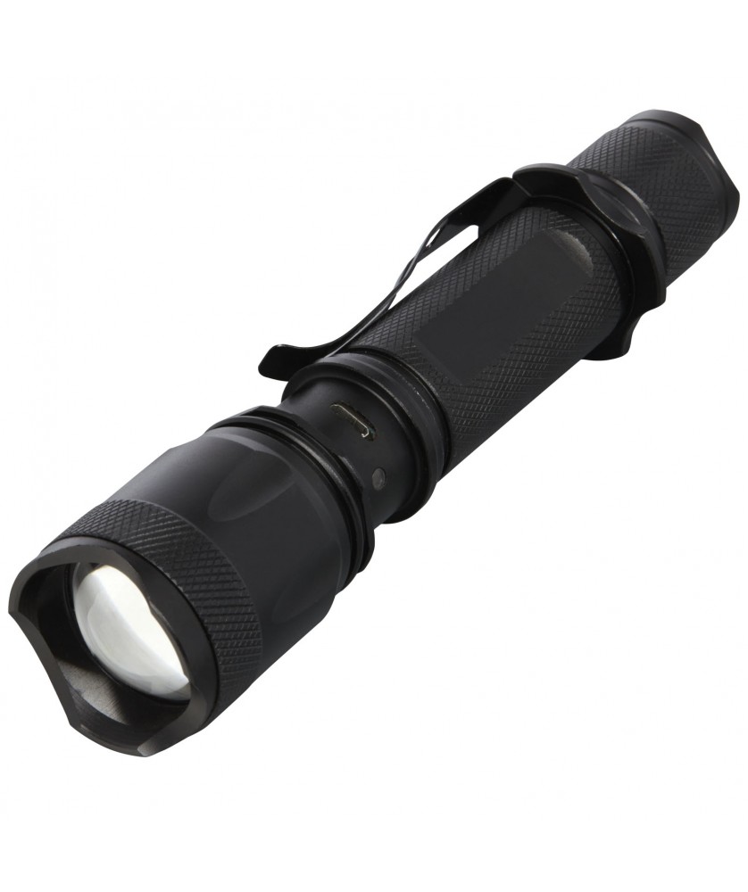 Lampes - Lampe de poche tactique rechargeable Mears de 5 W | PRINTECOM