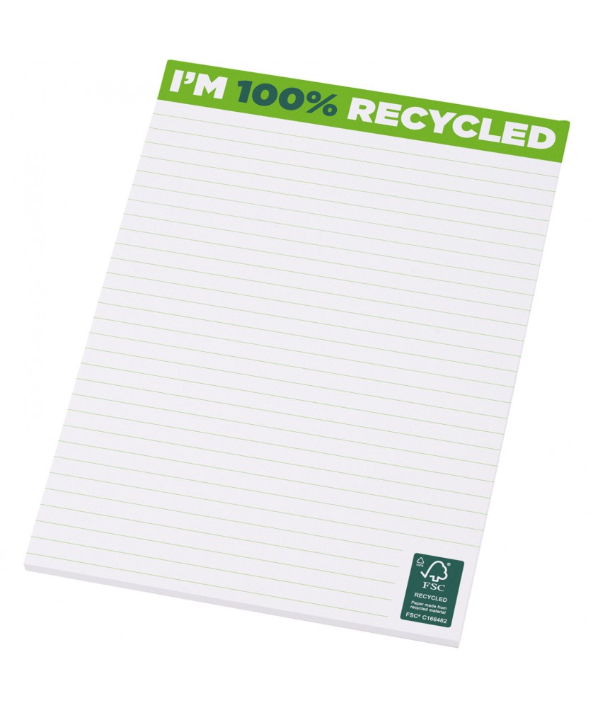 Blocs-Notes - Bloc-notes A5 recyclé Desk-Mate® | PRINTECOM