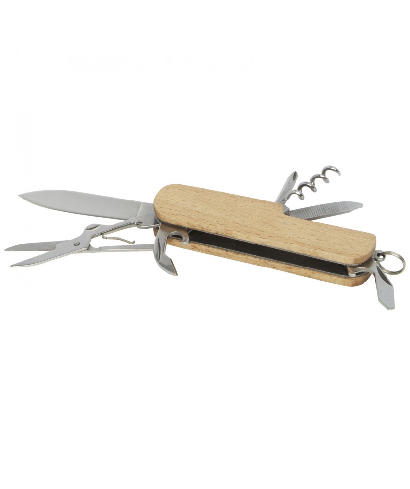 Ustensiles de cuisine - Couteau de poche Richard en bois à 7 fonctions | PRINTECOM
