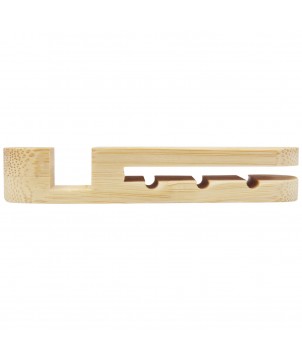 Accessoires de téléphonie - Organiseur de câbles Edulis en bambou | PRINTECOM