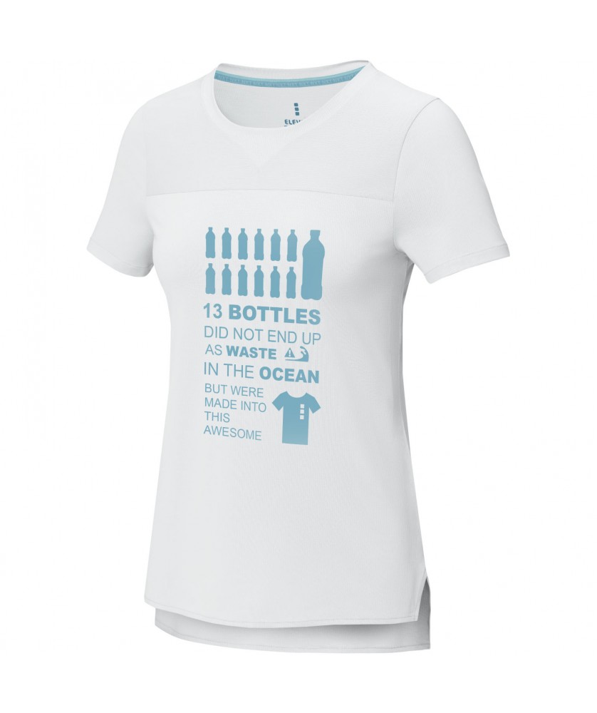 T-Shirts - T-shirt Borax à manches courtes et en cool fit recyclé GRS pour femme | PRINTECOM