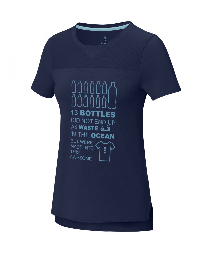 T-Shirts - T-shirt Borax à manches courtes et en cool fit recyclé GRS pour femme | PRINTECOM