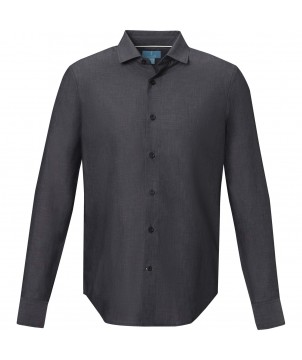 Textiles mode - Chemise Cuprite à manches longues pour homme | PRINTECOM