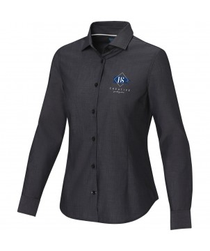 Textiles mode - Chemise Cuprite à manches longues pour femme | PRINTECOM