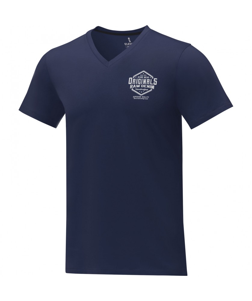 T-Shirts - T-shirt Somoto manches courtes col V homme | PRINTECOM