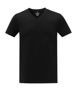 T-shirt homme personnalisé col V coton 160 g Somoto