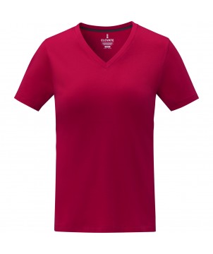 T-Shirts - T-shirt Somoto manches courtes col V femme | PRINTECOM