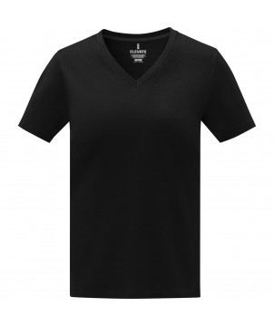 T-Shirts - T-shirt Somoto manches courtes col V femme | PRINTECOM