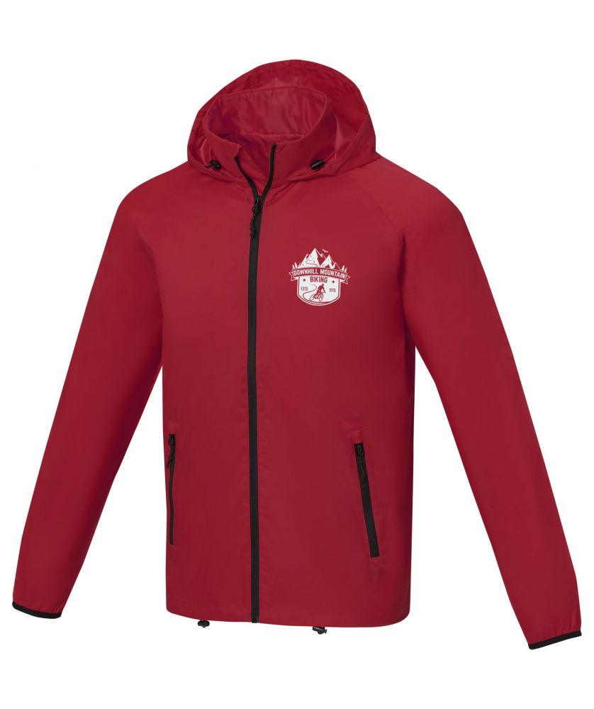 Veste légère coupe-vent homme personnalisée Dinlas