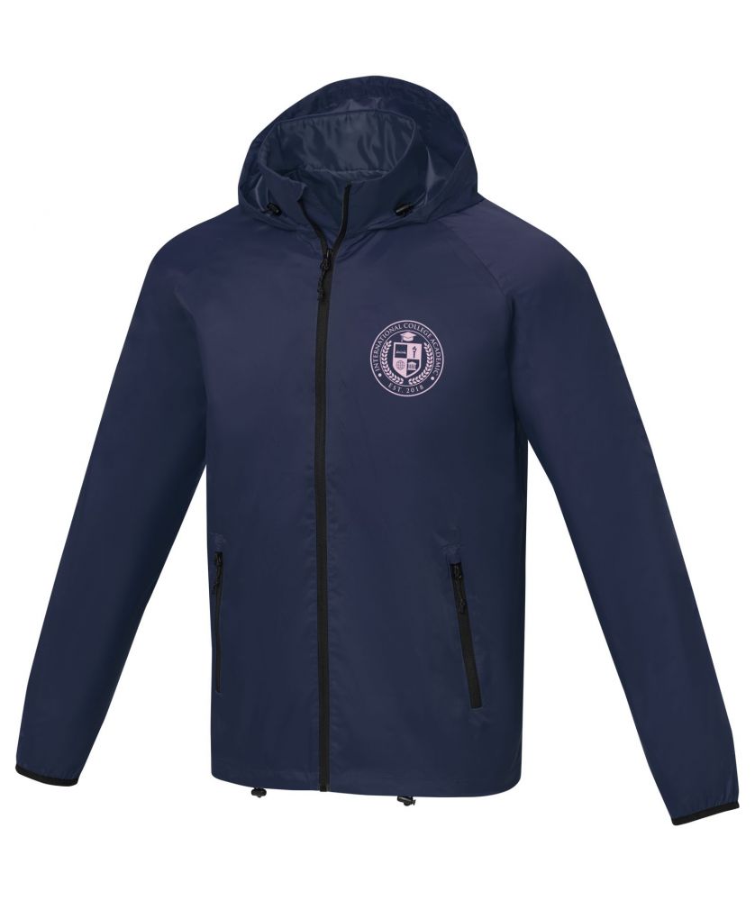 Veste légère coupe-vent homme personnalisée Dinlas