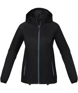 Veste légère coupe-vent femme personnalisée Dinlas Textiles mode publicitaire
