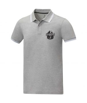 Polo homme personnalisé maille piquée 200 g Amarago Textiles mode publicitaire