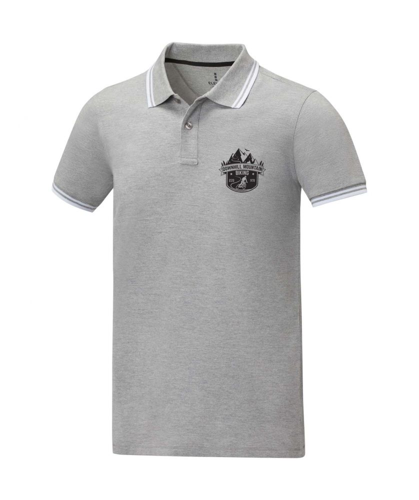 Polo homme personnalisé maille piquée 200 g Amarago Textiles mode publicitaire