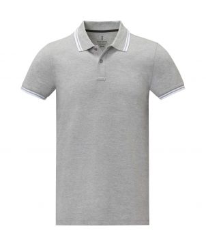 Polo homme personnalisé maille piquée 200 g Amarago Textiles mode publicitaire