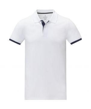 Polo homme personnalisé bicolore 200 g Morgan Textiles mode publicitaire