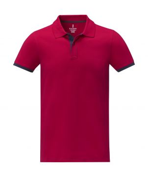 Polo homme personnalisé bicolore 200 g Morgan Textiles mode publicitaire