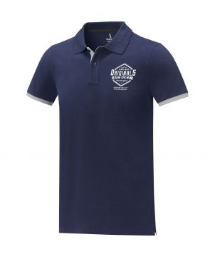 Polo homme personnalisé bicolore 200 g Morgan Textiles mode publicitaire