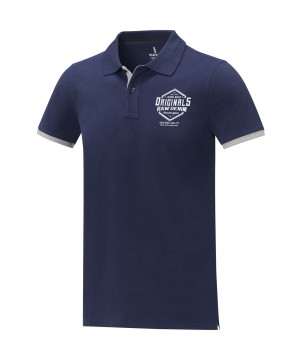 Textiles mode - Polo Morgan manches courtes deux tons homme | PRINTECOM