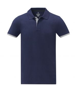 Polo homme personnalisé bicolore 200 g Morgan Textiles mode publicitaire