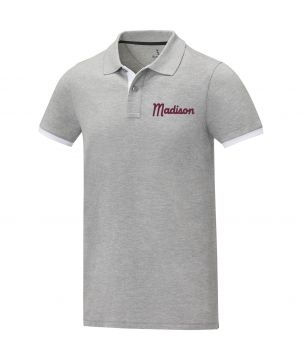 Polo homme personnalisé bicolore 200 g Morgan Textiles mode publicitaire