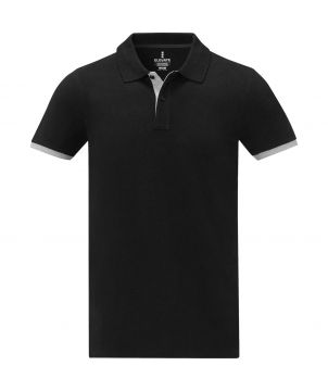 Polo homme personnalisé bicolore 200 g Morgan Textiles mode publicitaire
