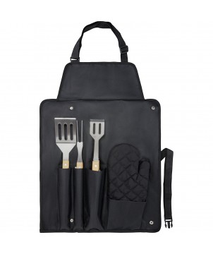 Accessoires pour barbecue - Ensemble à barbecue Gril de 5 pièces | PRINTECOM