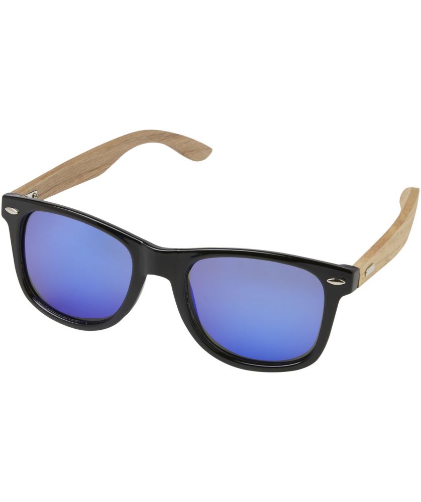 Lunettes de soleil personnalisées polarisées rPET/bois Hiru Lunettes de Soleil publicitaire