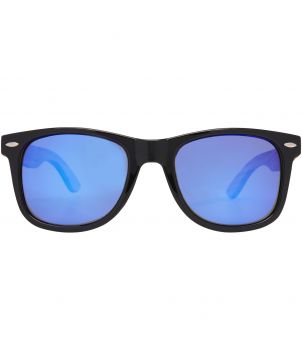 Lunettes de soleil personnalisées polarisées rPET/bois Hiru Lunettes de Soleil publicitaire