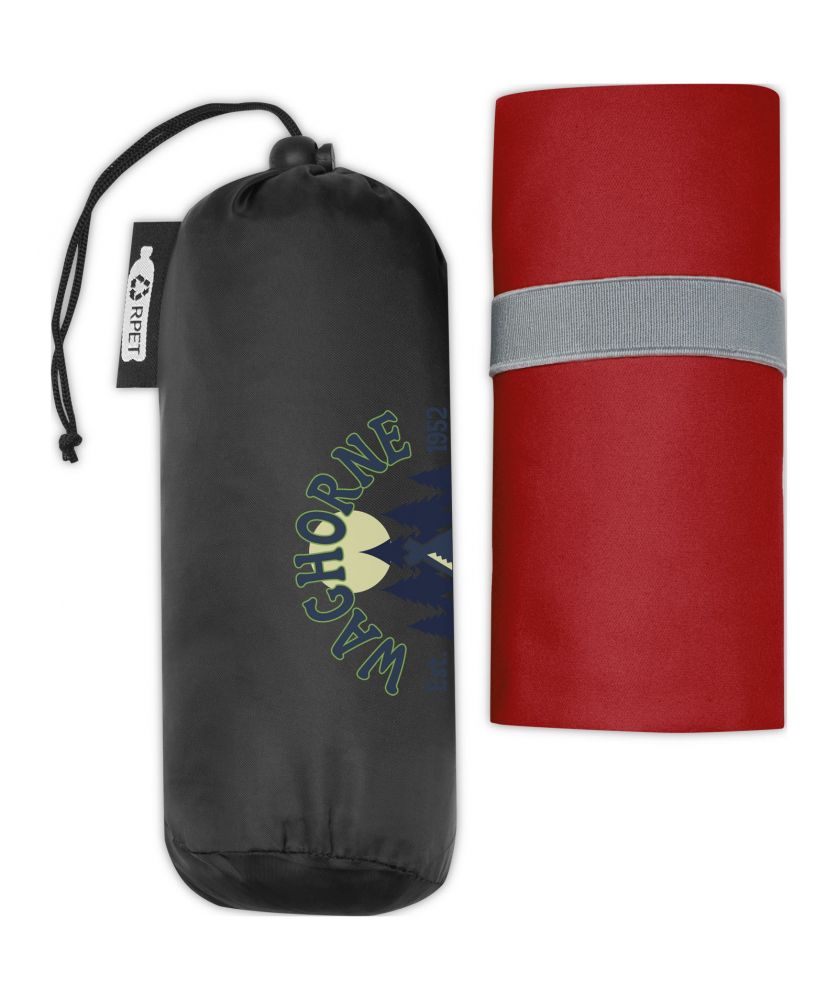 Serviette de sport personnalisée recyclée PET Pieter 130x80