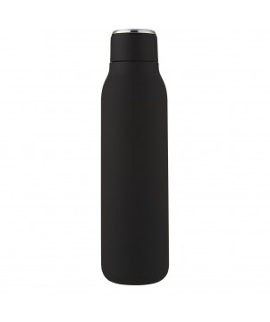 Bouteilles isothermes - Bouteille isotherme Marka 600 ml avec couche de cuivre et avec boucle métallique | PRINTECOM