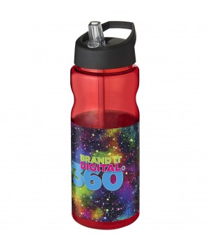 Gourdes de sport - Gourde de sport H2O Active® Base Tritan™ de 650 ml avec couvercle à bec verseur | PRINTECOM