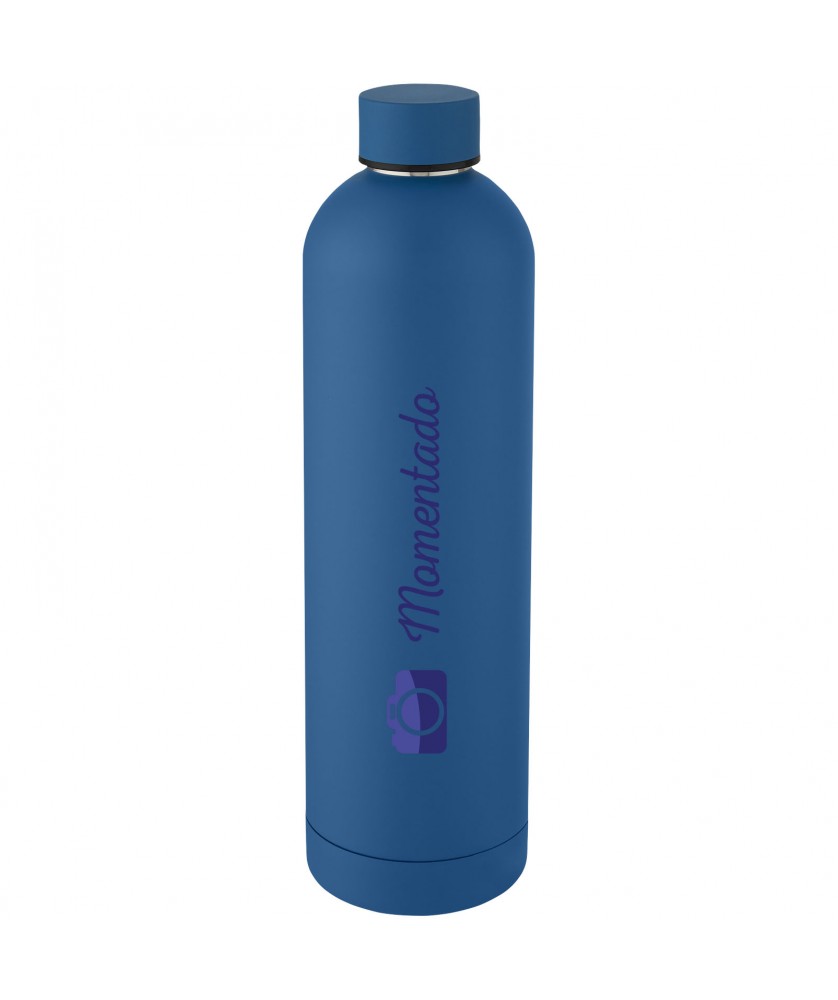 Bouteilles isothermes - Bouteille isotherme Spring de 1 L avec isolation par le vide et couche de cuivre | PRINTECOM