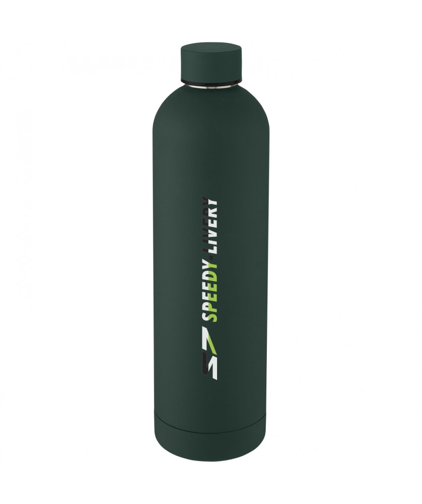 Bouteilles isothermes - Bouteille isotherme Spring de 1 L avec isolation par le vide et couche de cuivre | PRINTECOM