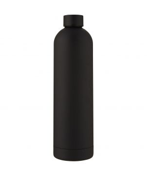 Bouteille isotherme personnalisée inox 1 L Spring Bouteilles isothermes publicitaire