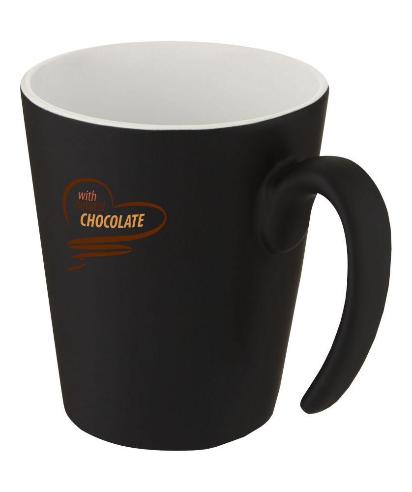 Mug céramique personnalisé 360 ml Oli Gobelets et mugs publicitaire