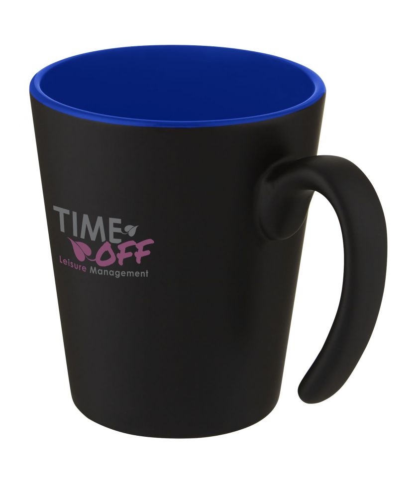 Mug céramique personnalisé 360 ml Oli Gobelets et mugs publicitaire