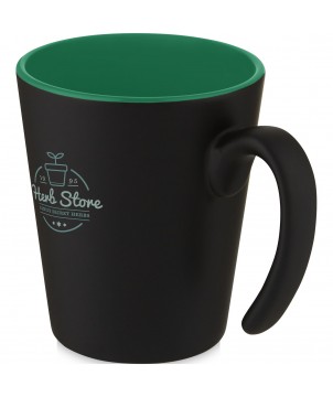 Gobelets et mugs - Mug en céramique Oli 360 ml avec anse | PRINTECOM