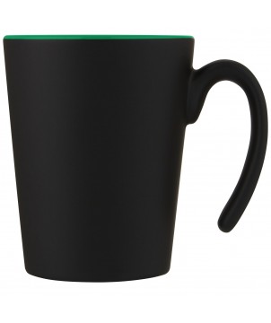 Gobelets et mugs - Mug en céramique Oli 360 ml avec anse | PRINTECOM