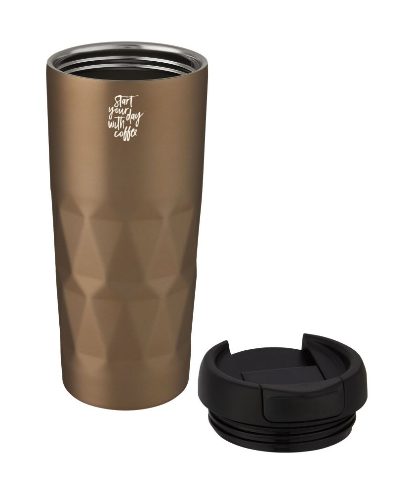 Gobelet isotherme personnalisé inox 450 ml Prism Mugs isothermes publicitaire