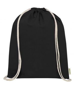 Sac à cordon coton bio personnalisé 140 g 5 L Orissa Sacs à dos publicitaire
